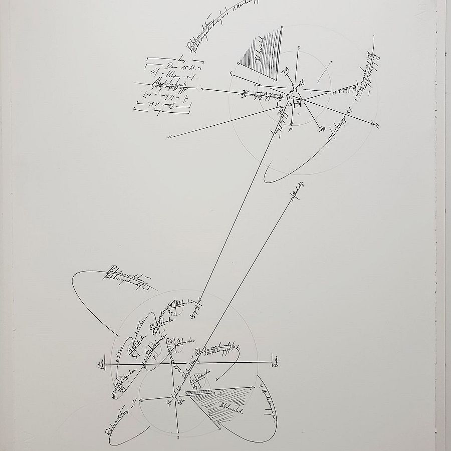 Korff Stiftung - Jorinde Voigt - Unique Works - Matrix-Studie 19