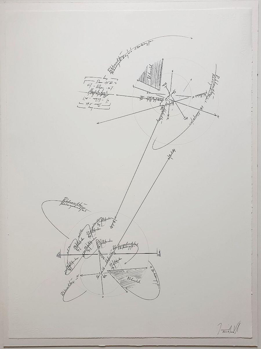 Korff Stiftung - Jorinde Voigt - Unique Works - Matrix-Studie 19