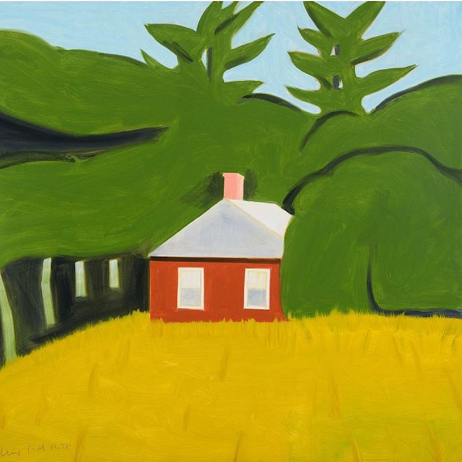 Korff Stiftung - Alex Katz - Graphics - Red House