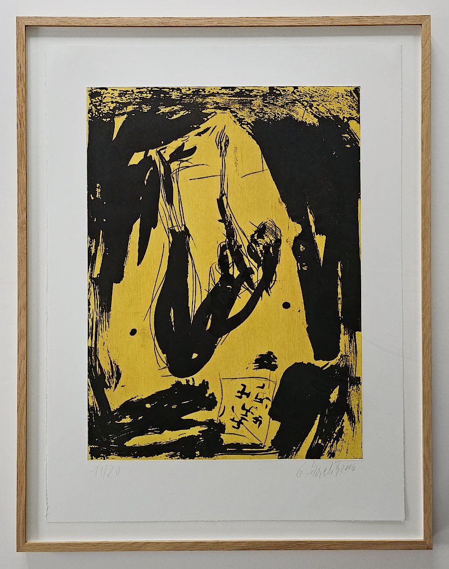 Korff Stiftung - Georg Baselitz - Grafiken - Die Ährenleserin