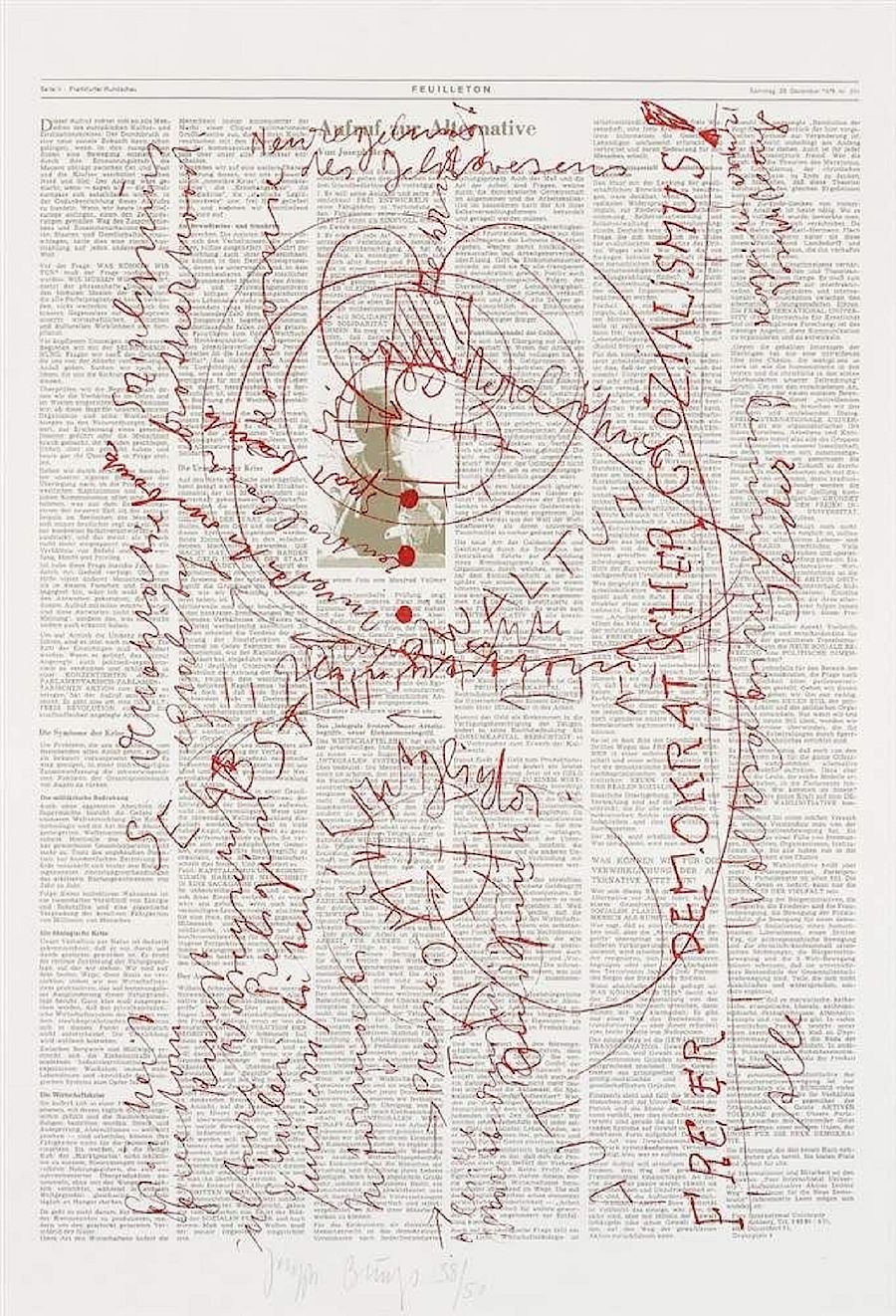 Korff Stiftung - Joseph Beuys - Graphics - Aufruf