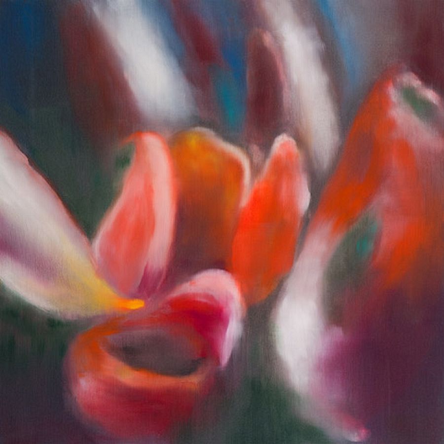 Korff Stiftung - Ross Bleckner - Graphics - 5 Tulips