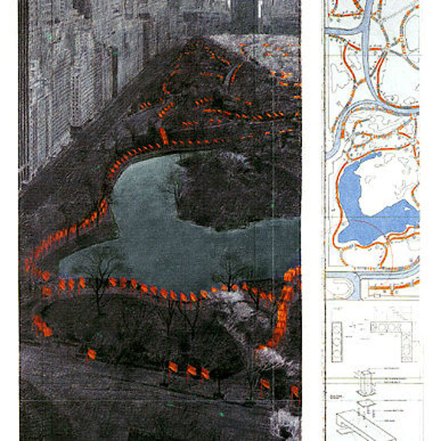 Korff Stiftung - Christo - Grafiken - Gates XXXVII