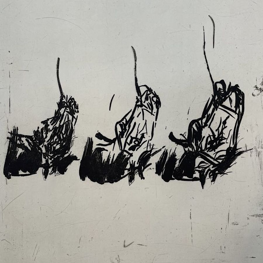 Korff Stiftung - Georg Baselitz - Grafiken - Il mito del cavallo