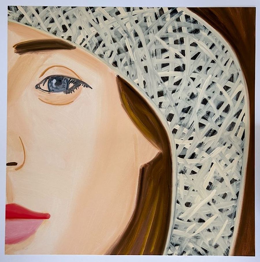 Korff Stiftung - Alex Katz - Grafiken - Straw hat 1