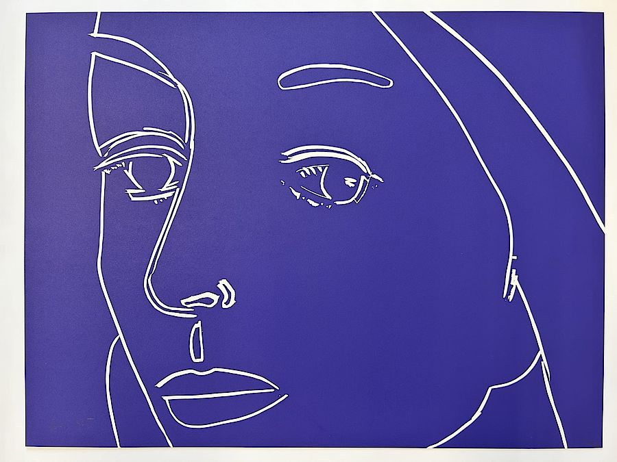 Korff Stiftung - Alex Katz - Graphics - Ada (Purple)