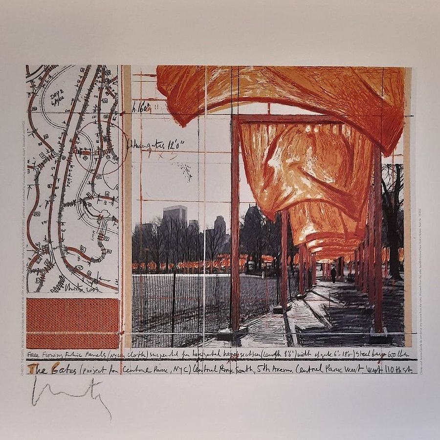 Korff Stiftung - Christo - Graphics - The Gates XV