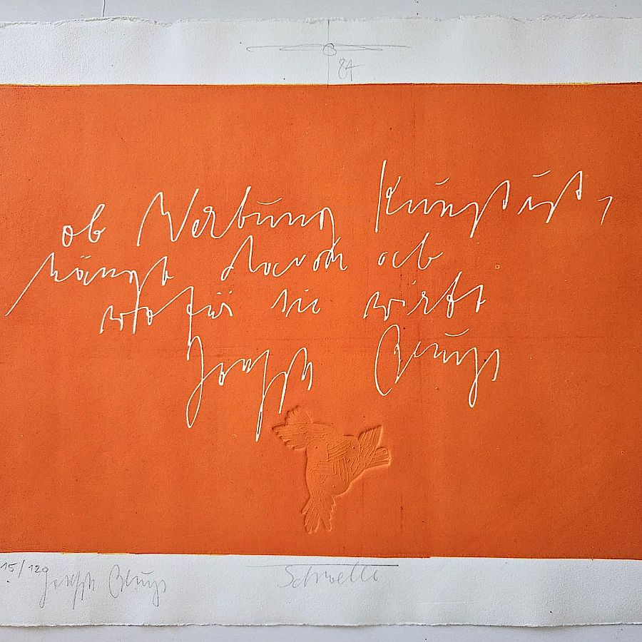 Korff Stiftung - Joseph Beuys - Graphics - Schwelle