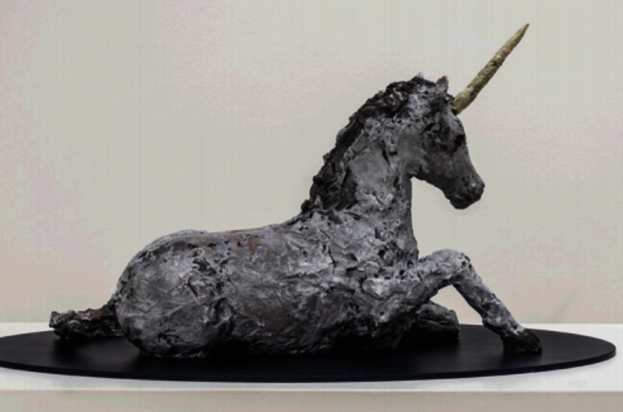 Korff Stiftung - Stephan Balkenhol - Skulpturen - Einhorn