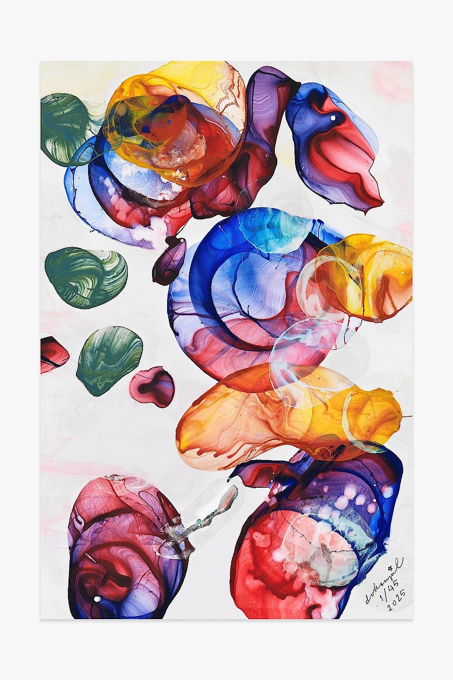 Korff Stiftung - Jiri Dokoupil - Grafiken - Wieder in Freiheit