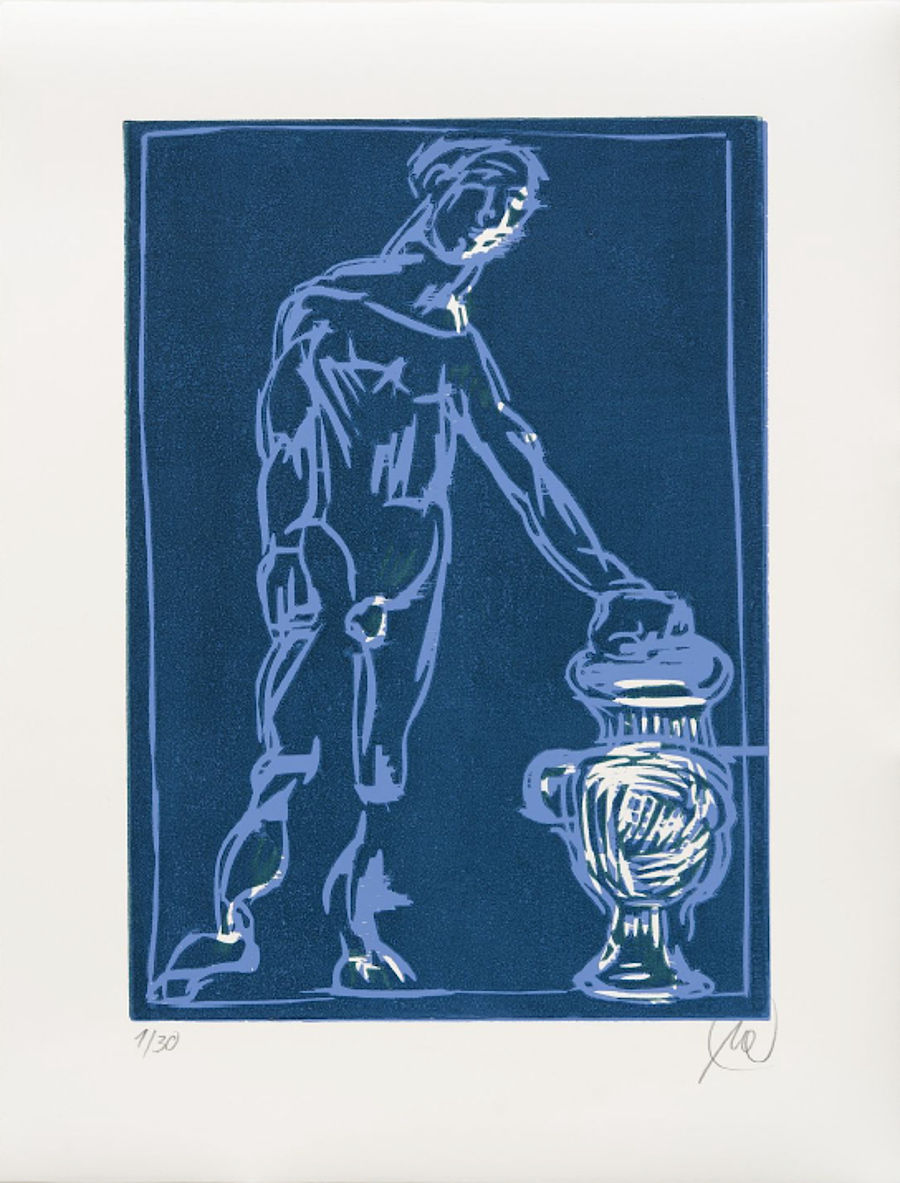 Korff Stiftung - Markus Lüpertz - Grafiken - Sternzeichen Wassermann
