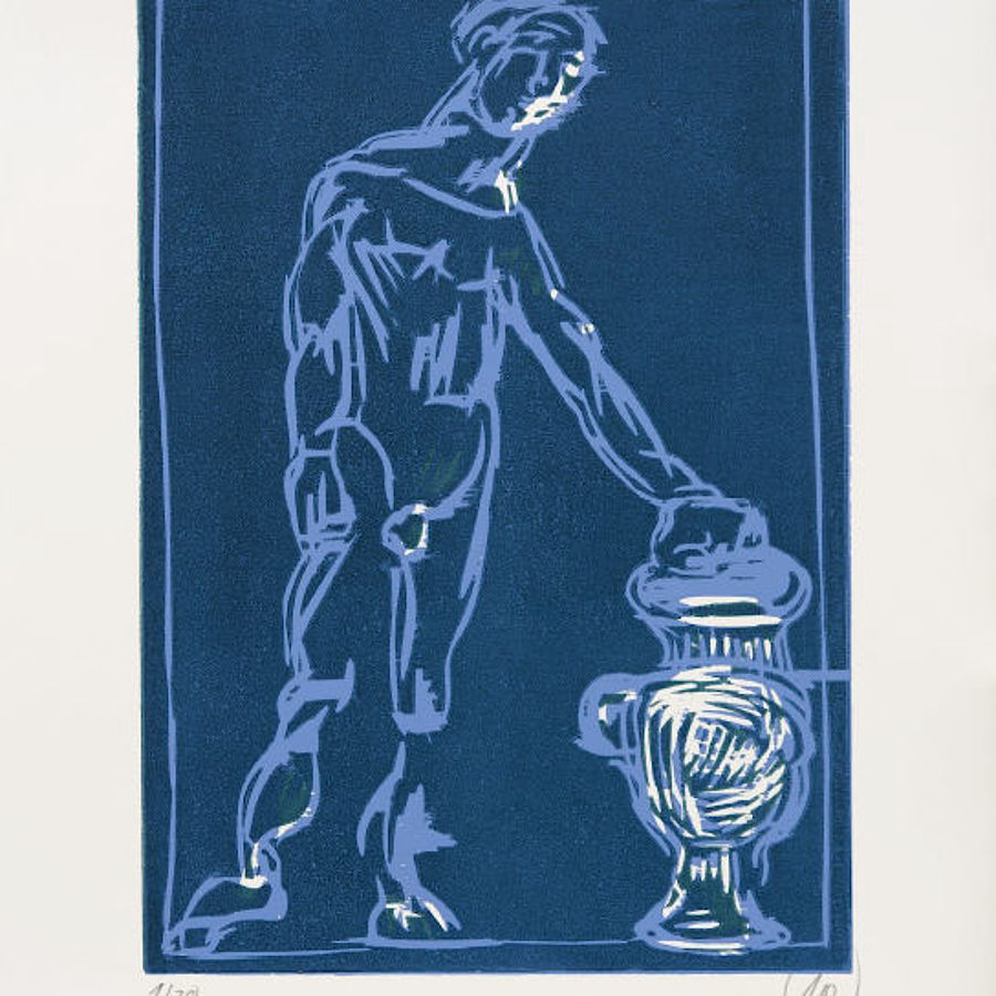 Korff Stiftung - Markus Lüpertz - Grafiken - Sternzeichen Wassermann