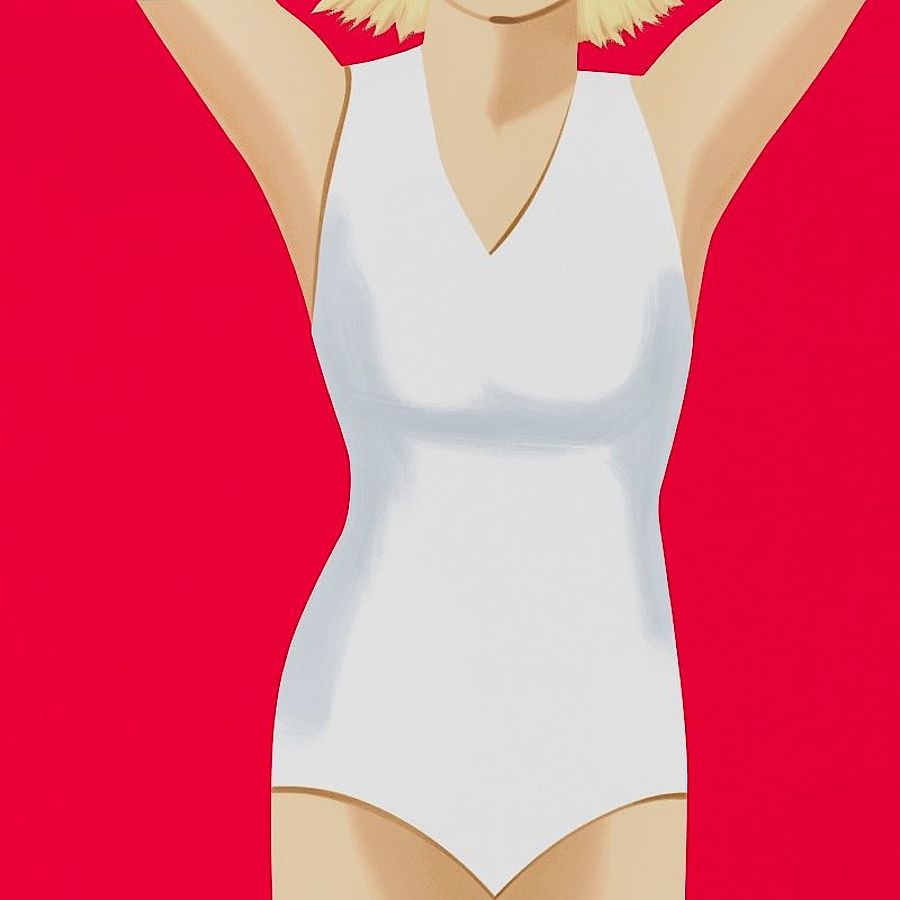 Korff Stiftung - Alex Katz - Grafiken - Coca-Cola Girl #2