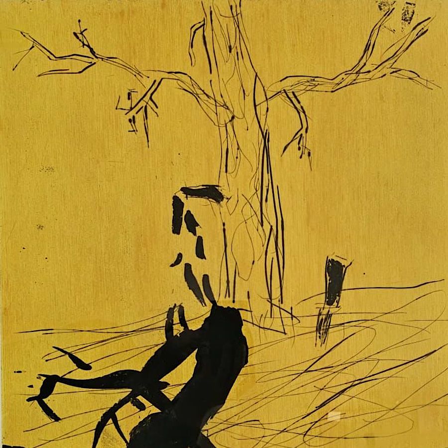 Korff Stiftung - Georg Baselitz - Grafiken - Der Baum (Remix)