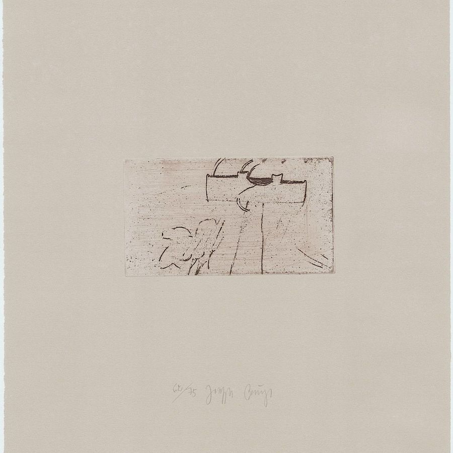 Korff Stiftung - Joseph Beuys - Graphics - Kreuz des Saturn