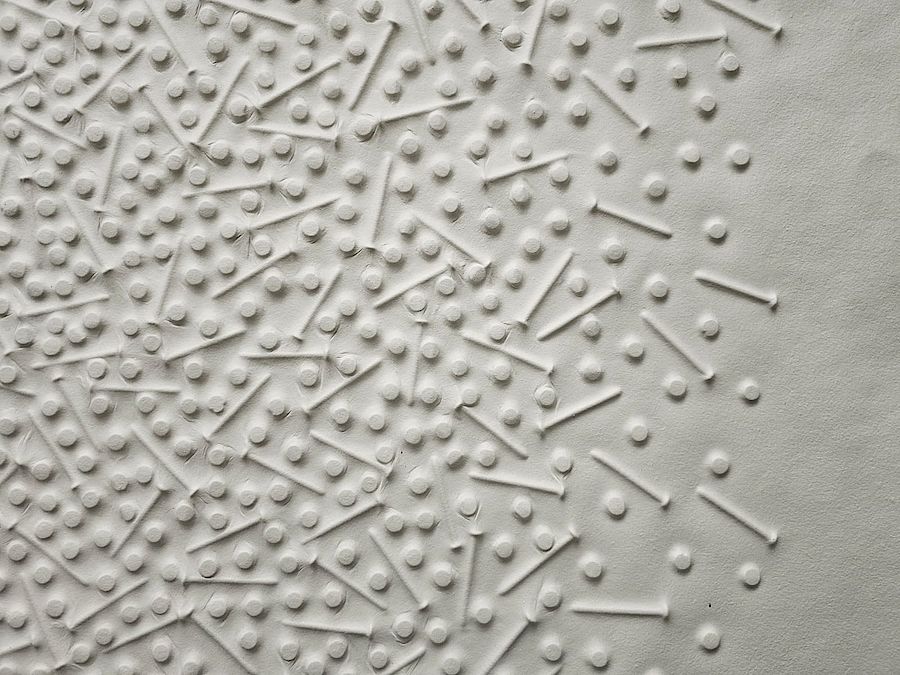 Korff Stiftung - Günther Uecker - Embossings - Hafez - Motiv 23