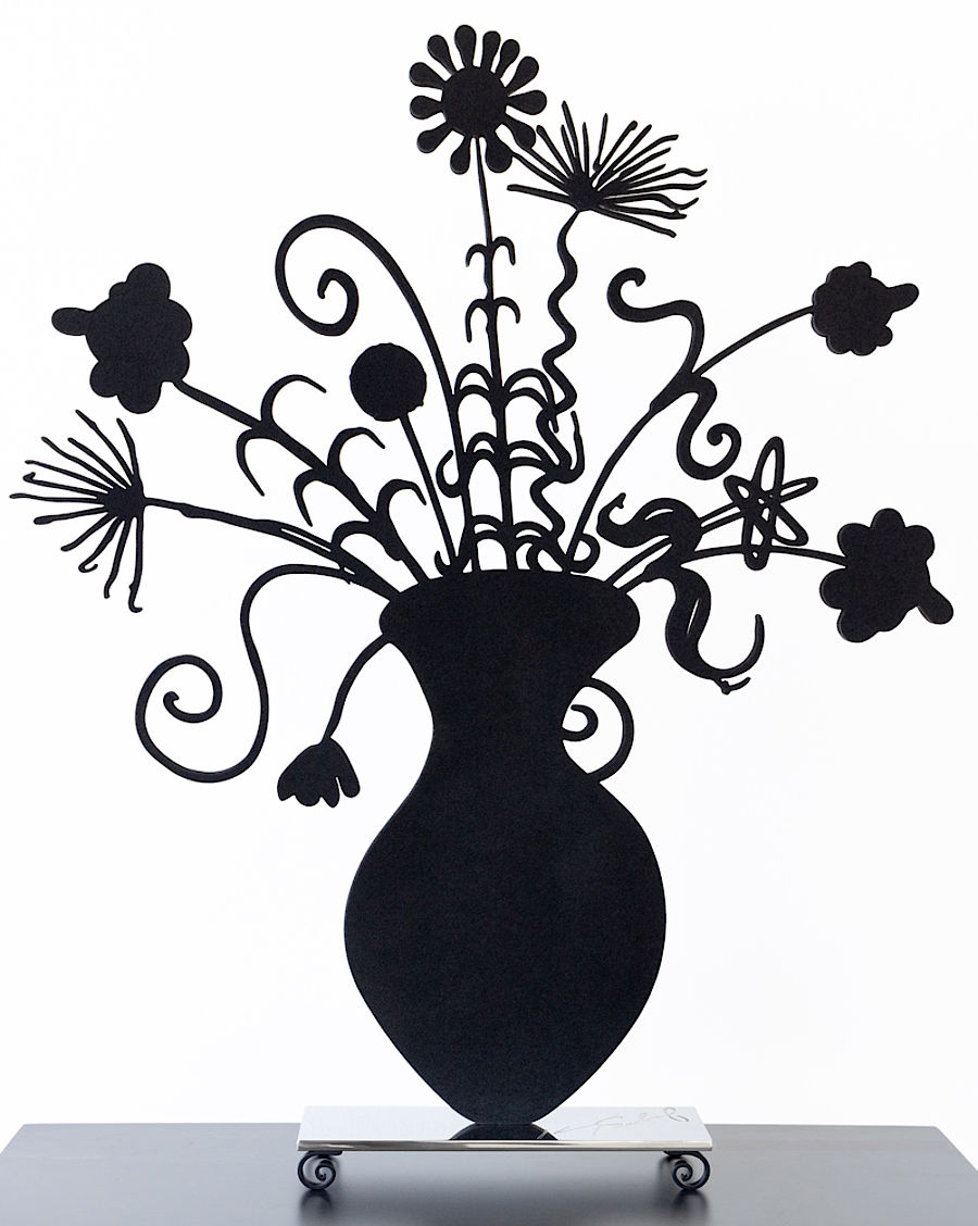 Korff Stiftung - Kenny Scharf - Sculptures - Flores Black