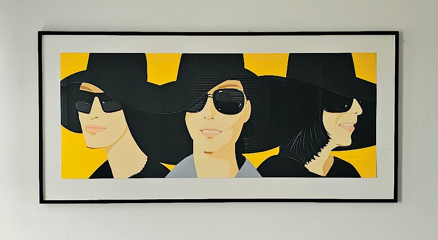 Korff Stiftung - Alex Katz - Grafiken - Black Hats IV