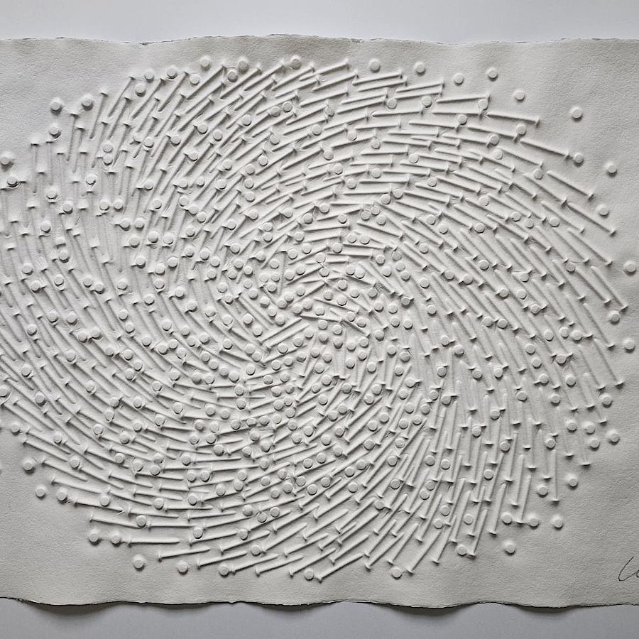 Korff Stiftung - Günther Uecker - Embossings - Hafez - Motiv 5
