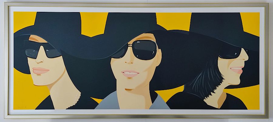Korff Stiftung - Alex Katz - Graphics - Black Hats IV