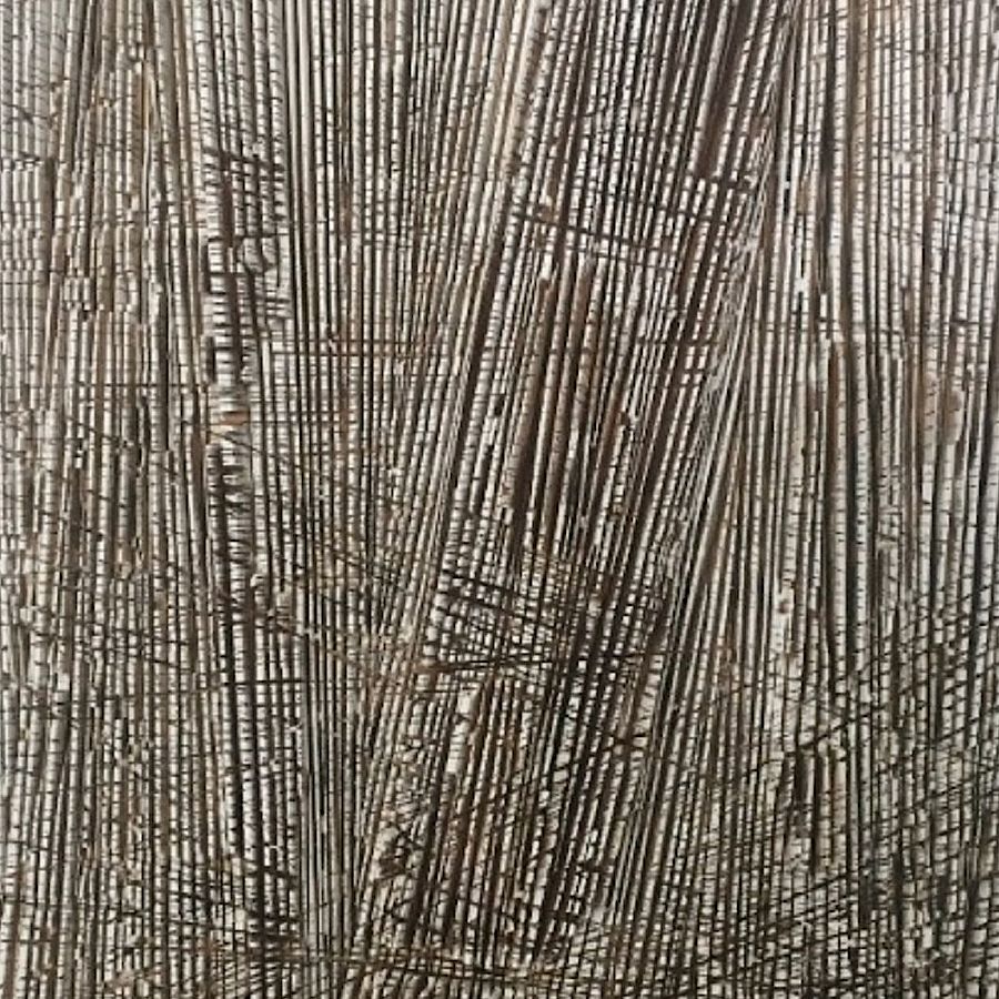 Korff Stiftung - Barbara Ullmann - Unique Works - Kosmos I (weiß)