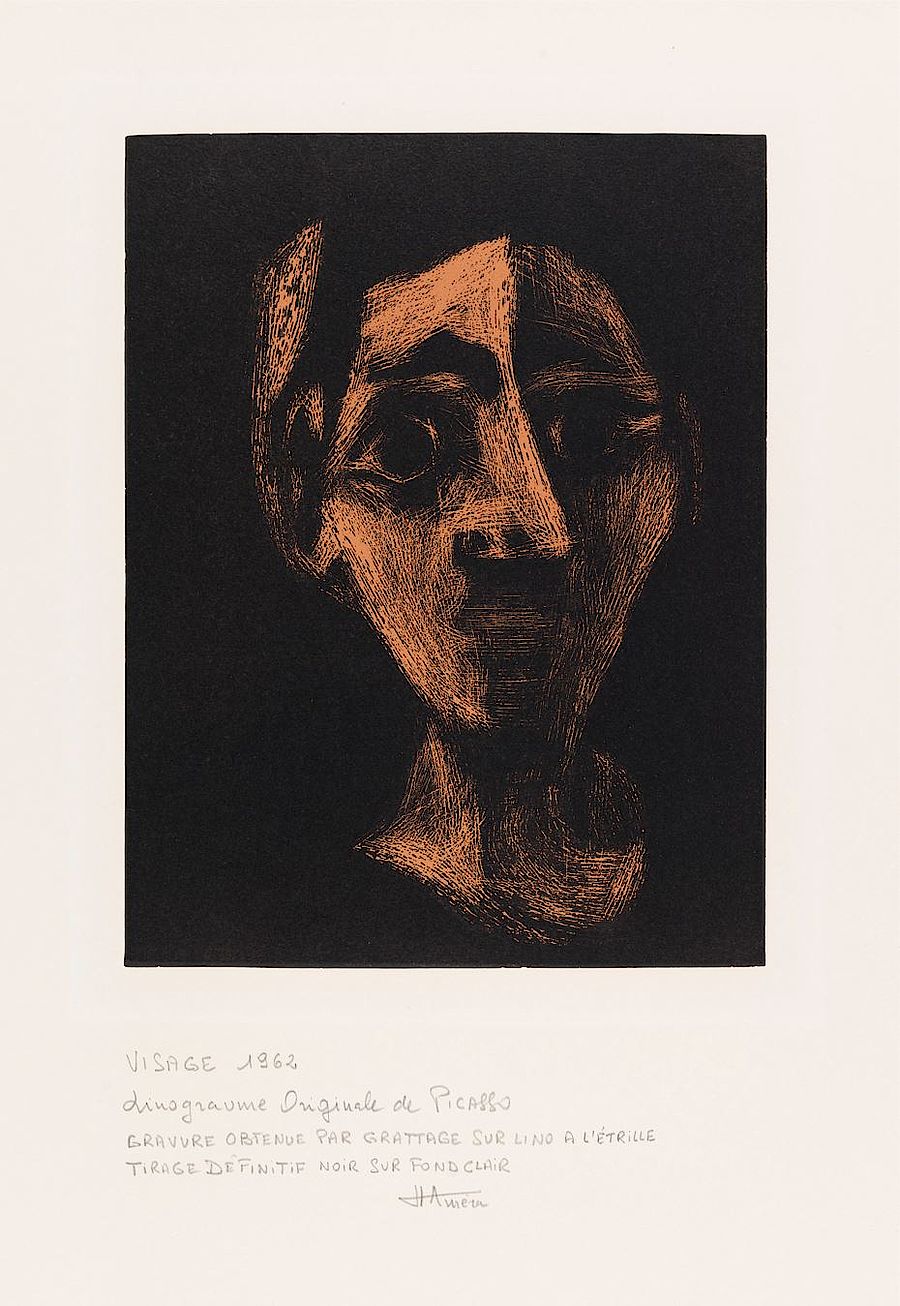 Korff Stiftung - Pablo Picasso - Graphics - Jacqueline au bandeau I