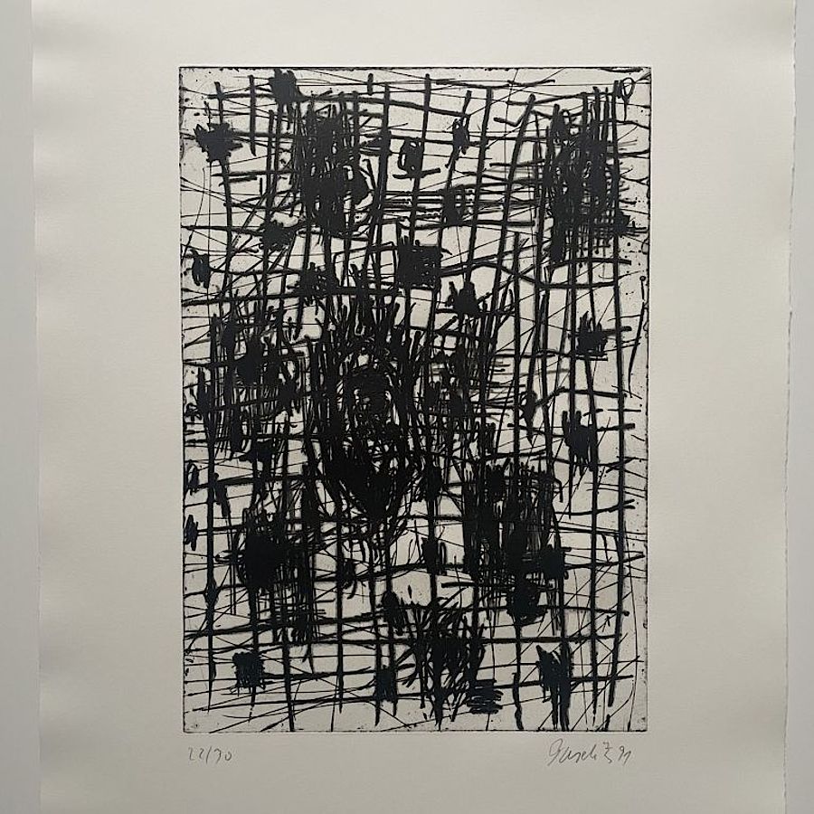Korff Stiftung - Georg Baselitz - Grafiken - o.T. (´45 II #9)