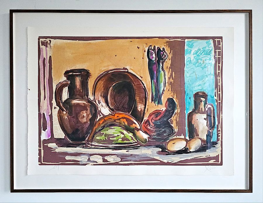 Korff Stiftung - Markus Lüpertz - Unikate - o.T. (Stillleben) 2