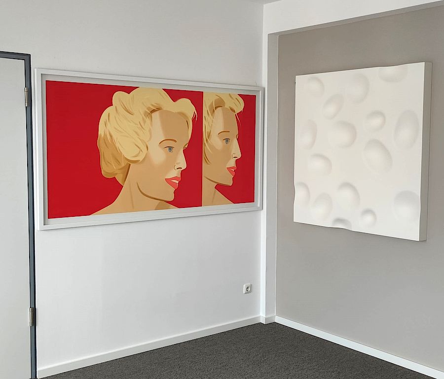 Korff Stiftung - Alex Katz - Grafiken - Coca-Cola Girl #6