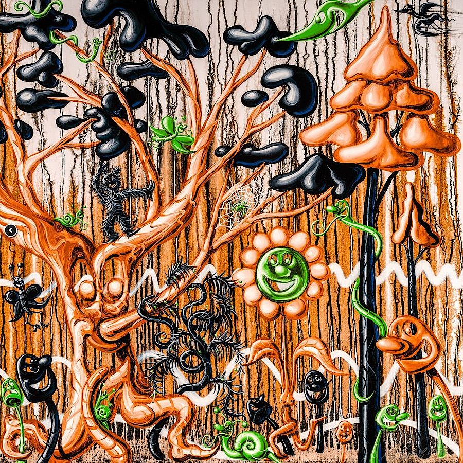 Korff Stiftung - Kenny Scharf - Grafiken - Furungle X6