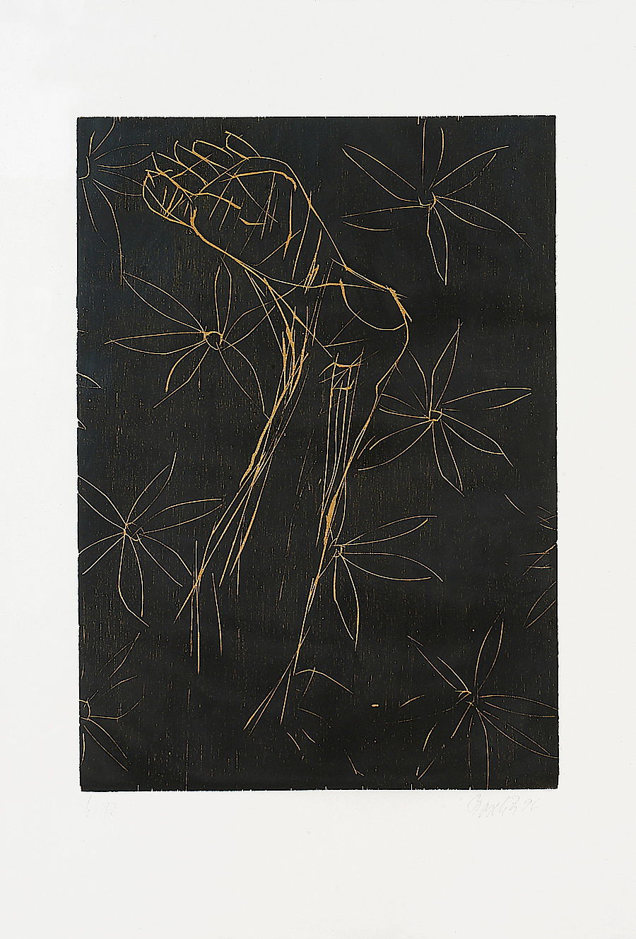 Korff Stiftung - Georg Baselitz - Grafiken - Normalfuss II