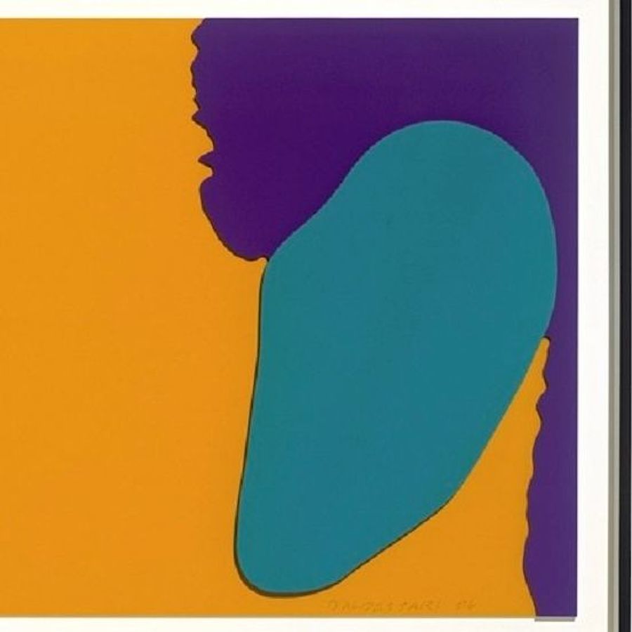 Korff Stiftung - John Baldessari - Grafiken - Face with Nose & Ear