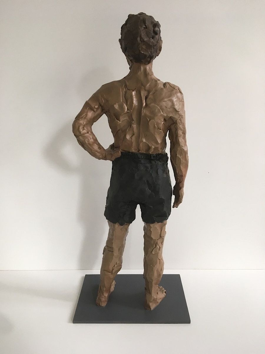 Korff Stiftung - Stephan Balkenhol - Skulpturen - Mann mit kurzer Hose