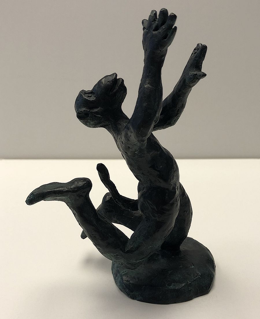 Korff Stiftung - Jörg Immendorff - Sculptures - o.T. (Affe kniend)