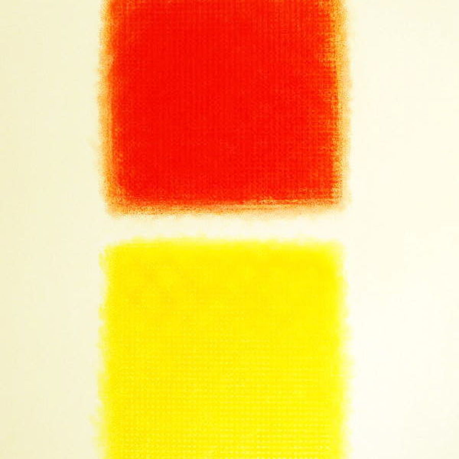 Korff Stiftung - Heinz Mack - Grafiken - Rot-Gelb