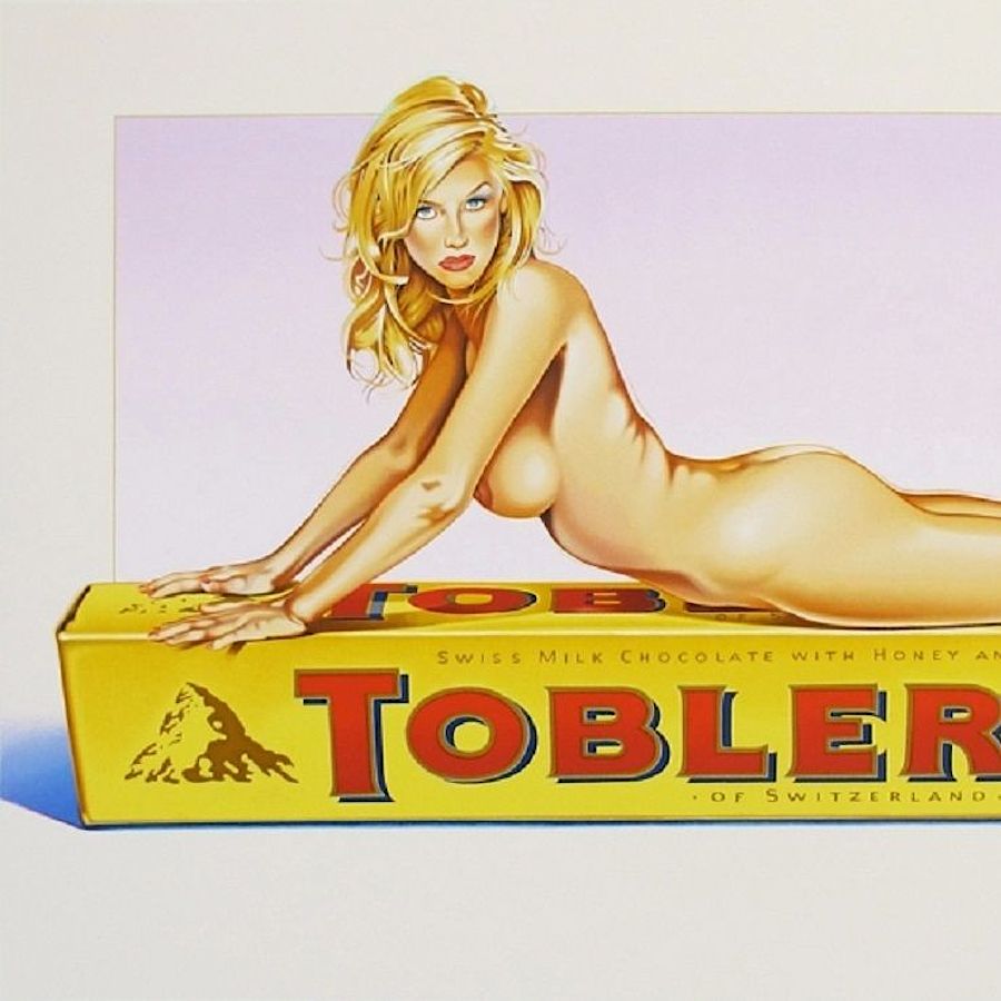 Korff Stiftung - Mel Ramos - Grafiken - Toblerone Tess