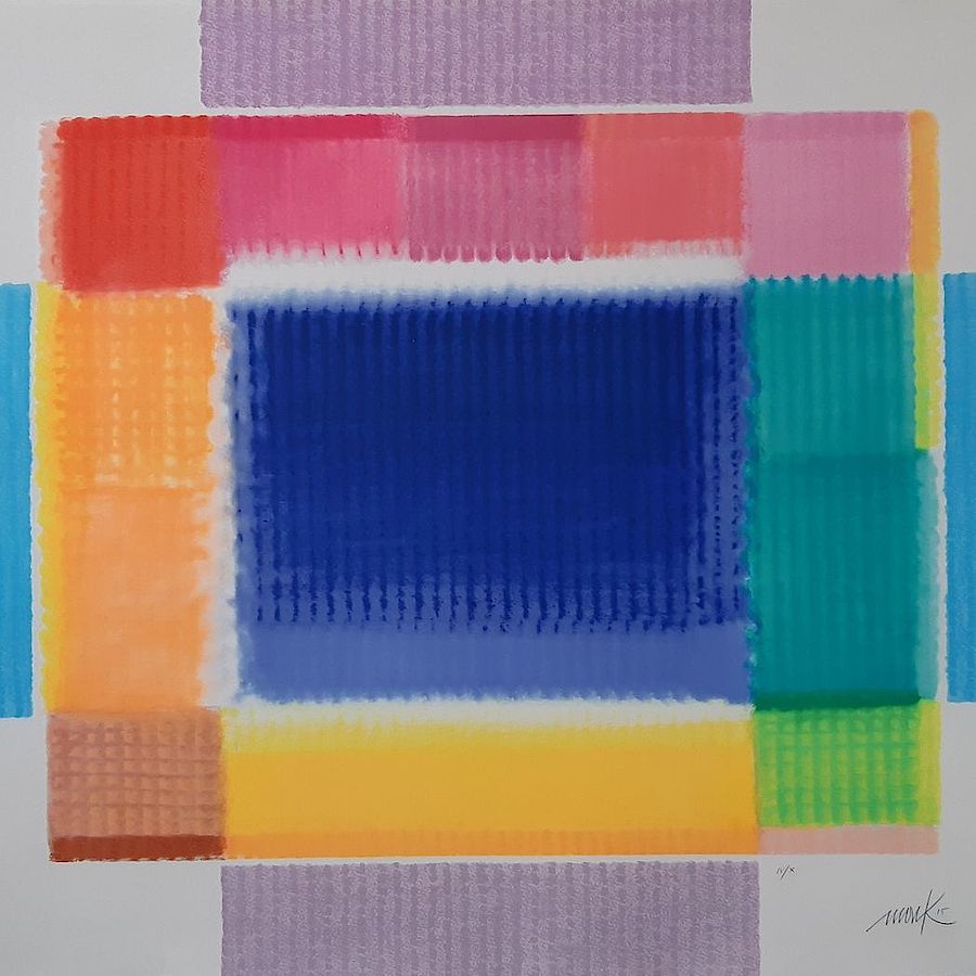 Korff Stiftung - Heinz Mack - Grafiken - Color Frame