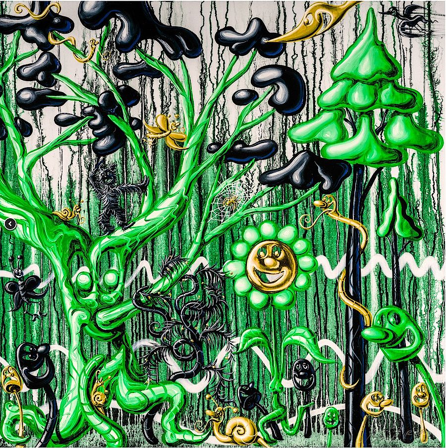 Korff Stiftung - Kenny Scharf - Graphics - Furungle X6