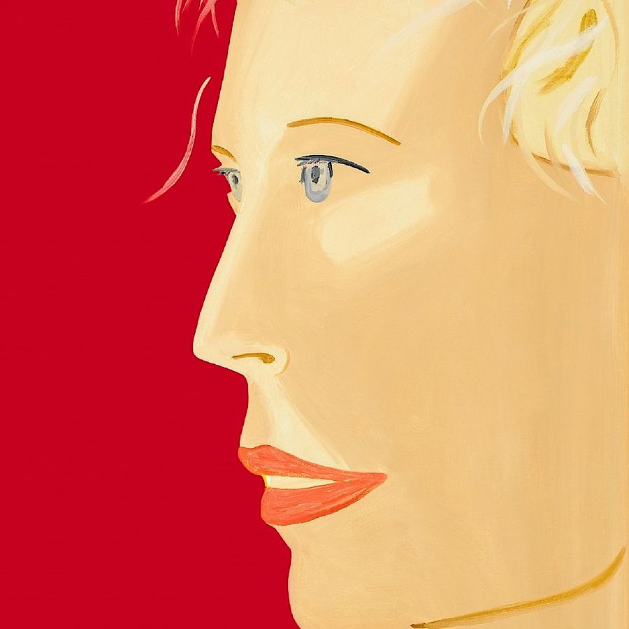 Korff Stiftung - Alex Katz - Grafiken - Coca-Cola Girl (Rot)