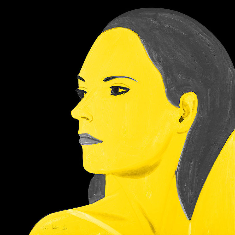 Korff Stiftung - Alex Katz - Graphics - Yellow Laura