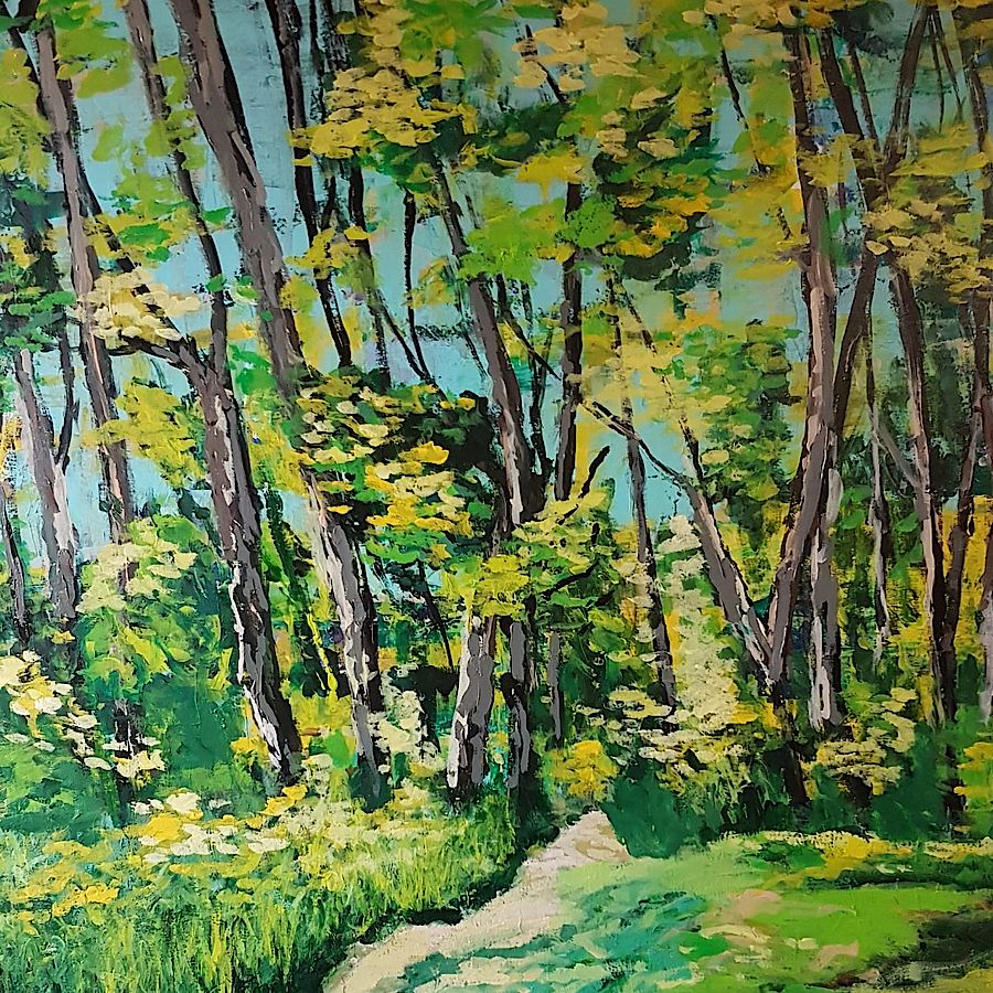 Korff Stiftung - Walter Heidenreich - Unique Works - Waldlicht
