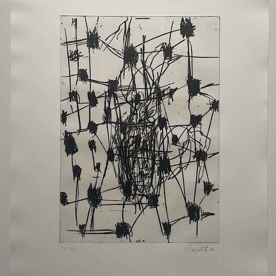Korff Stiftung - Georg Baselitz - Grafiken - o. T. (´45 II #10)