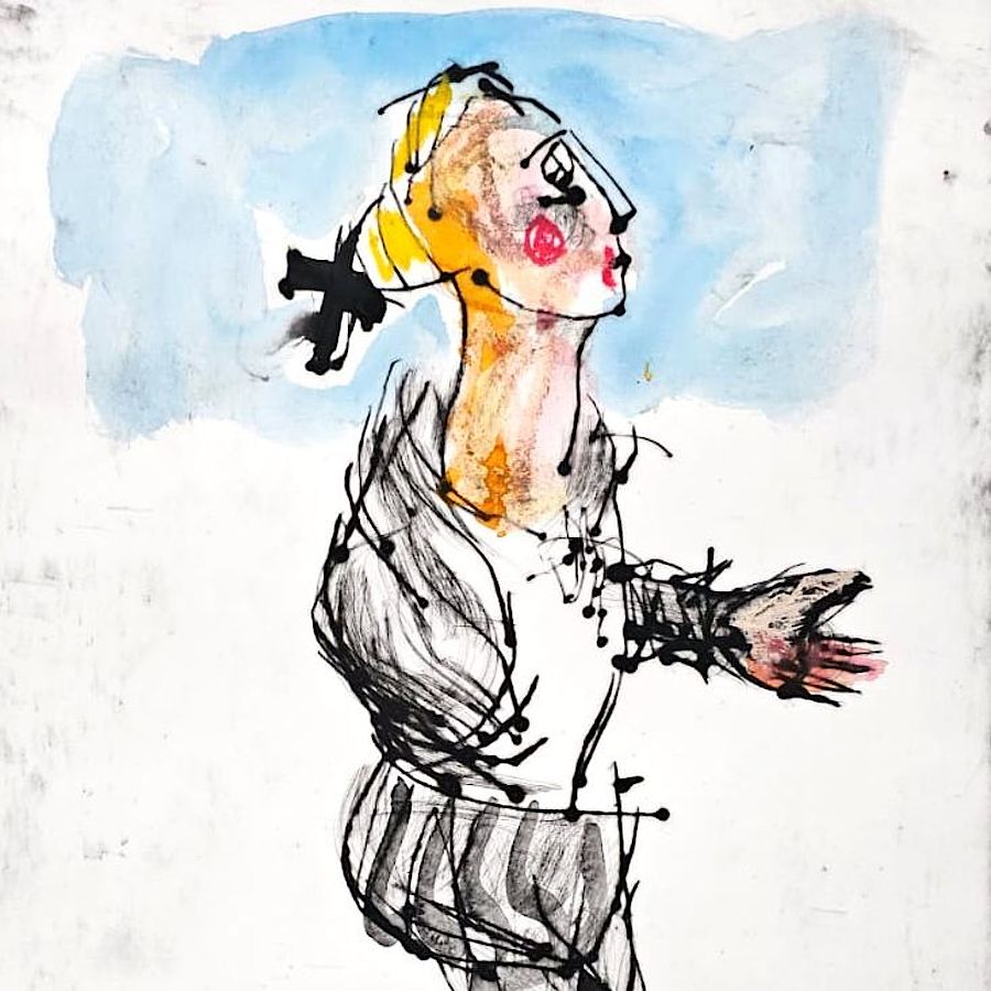 Korff Stiftung - Markus Lüpertz - Unikate - o.T. (Mozart)