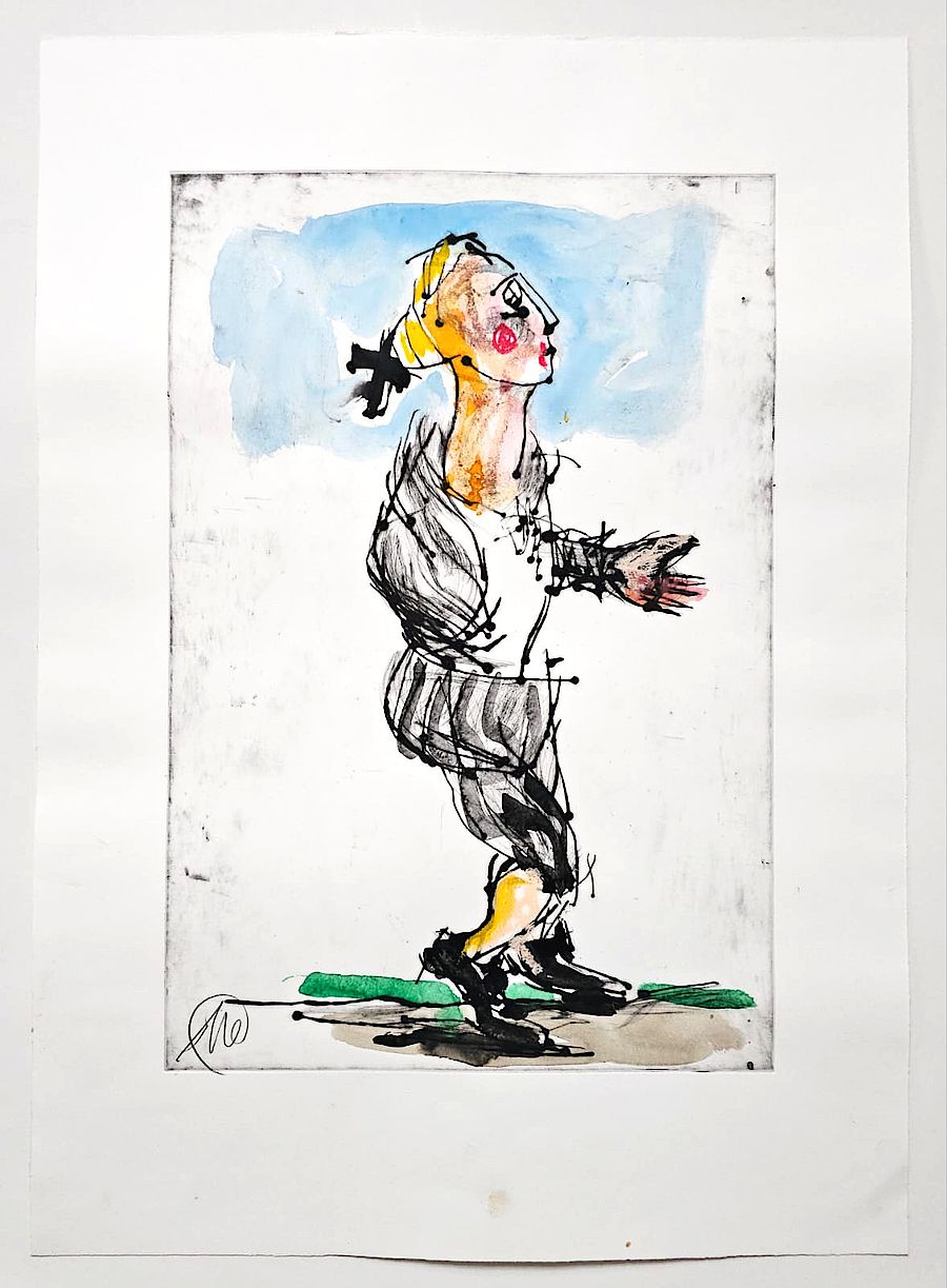 Korff Stiftung - Markus Lüpertz - Unikate - o.T. (Mozart)