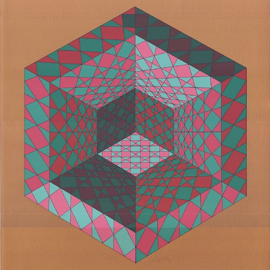 Korff Stiftung - Victor Vasarely - Grafiken - Sancton