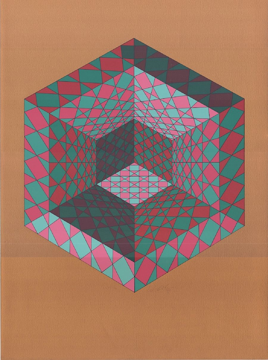 Korff Stiftung - Victor Vasarely - Grafiken - Sancton