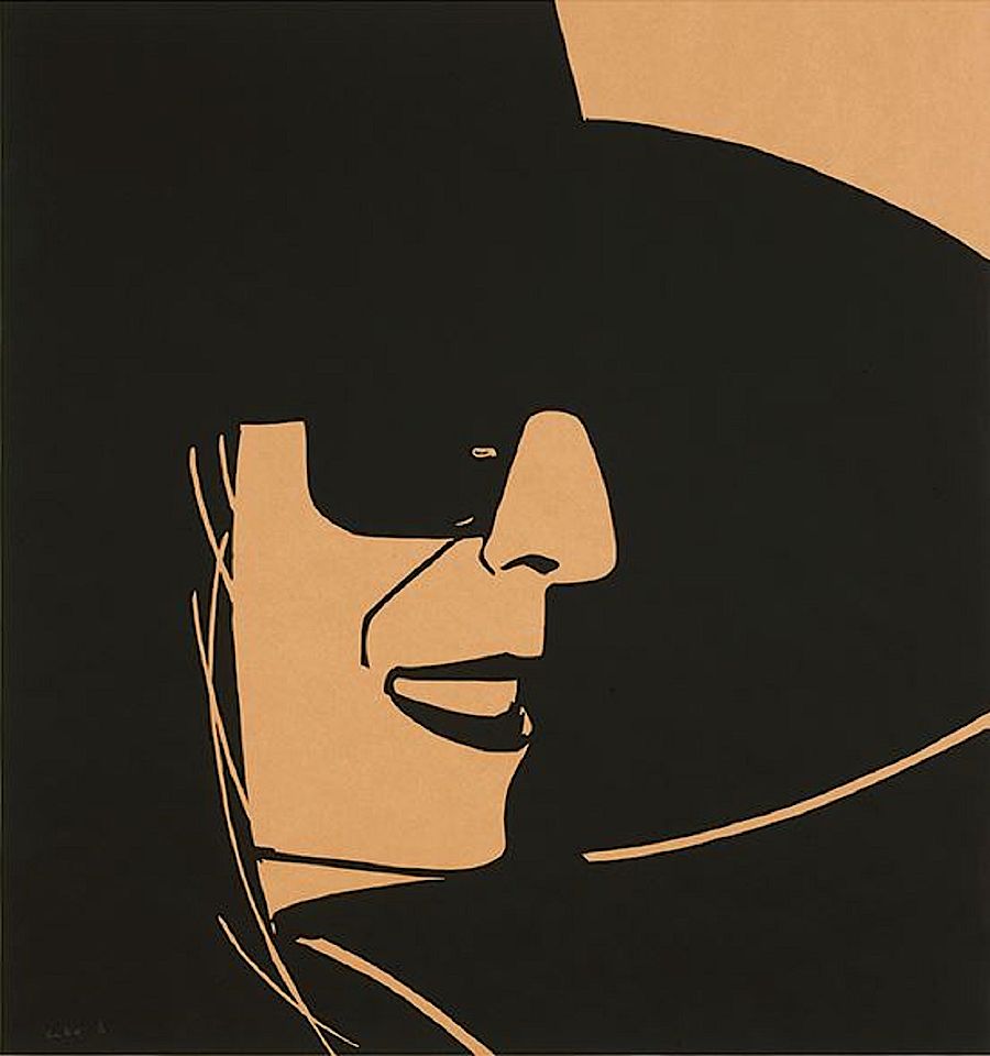 Korff Stiftung - Alex Katz - Graphics - Black Hat Ada