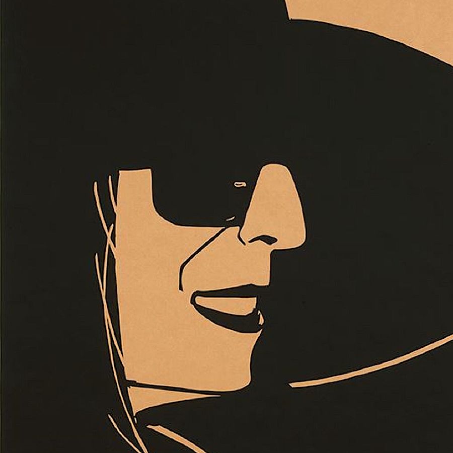 Korff Stiftung - Alex Katz - Graphics - Black Hat Ada