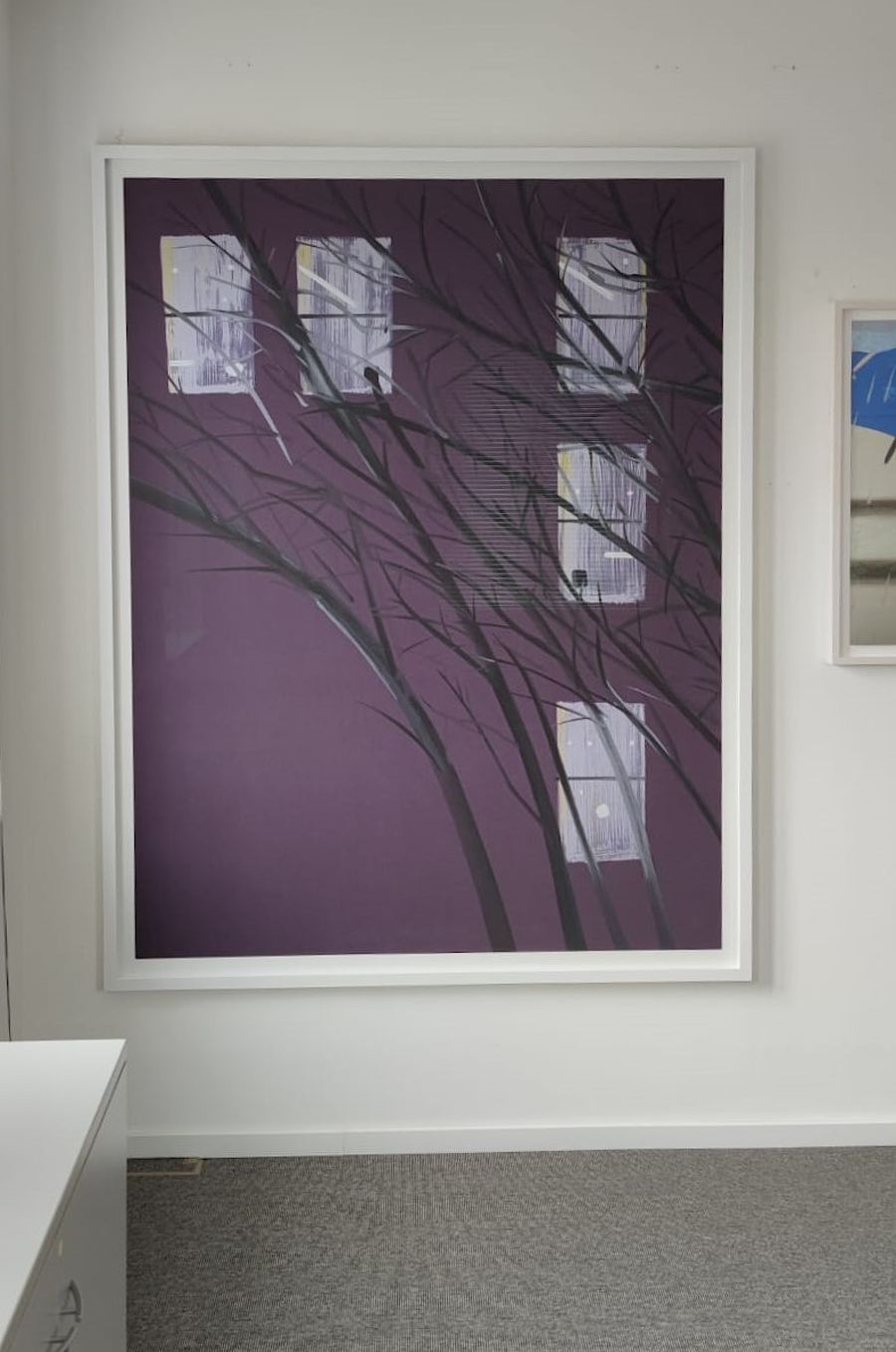 Korff Stiftung - Alex Katz - Grafiken - Purple Wind