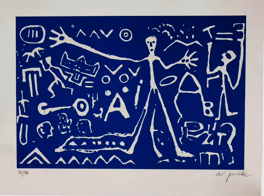 Korff Stiftung - A.R. Penck - Graphics - Northern Darkness